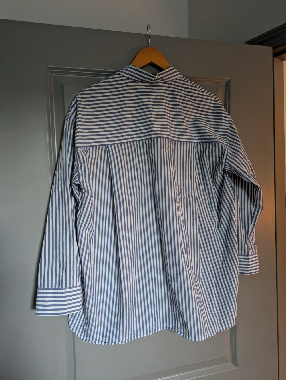 Madewell Signature Poplin Oversized Shirt - Picture 5 of 5